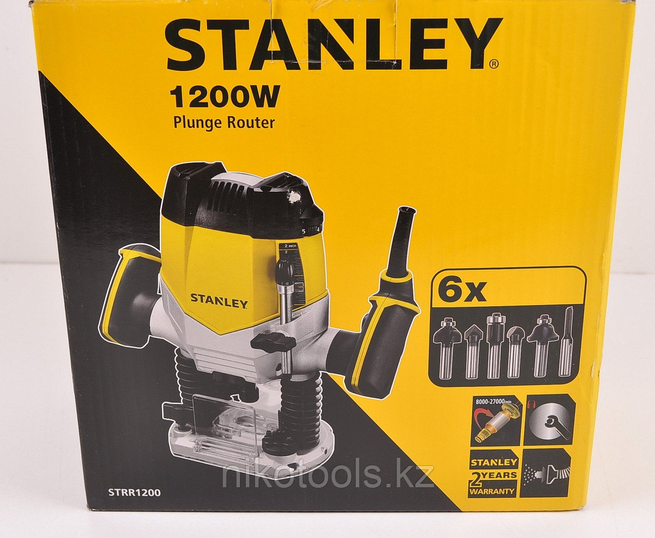 Электрофрезер Stanley STRR1200-RU: продажа, заказать, купить цена в Астане,  Алматы, Актау, Атырау, Павлодар, Караганде, Темиртау, по всем городам с  доставкой, характеристики, описание, найти, картинки, фото - фрезерные  машины от "ТОО "Nikotools"" -