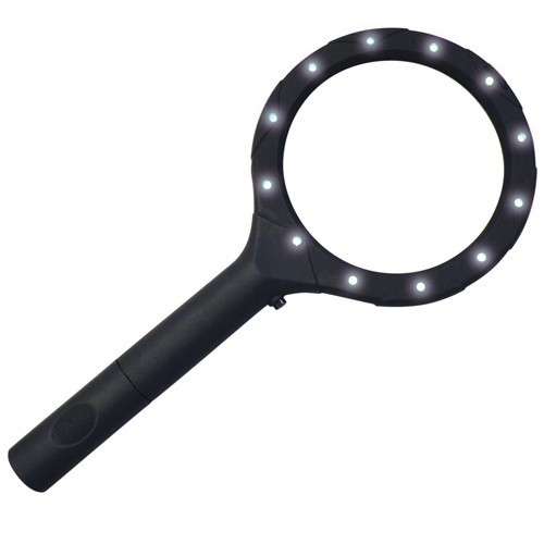 Лупа с LED подсветкой Magnifier 3x
