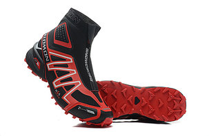 Зимние кроссовки Salomon Speedcross красные, фото 2