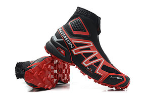 Зимние кроссовки Salomon Speedcross красные, фото 2