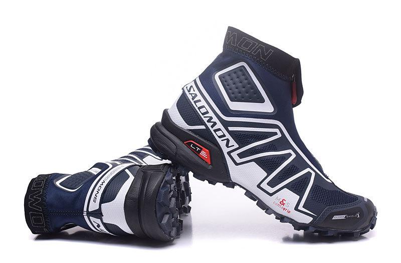 Зимние кроссовки Salomon Speedcross синие - фото 3 - id-p47583086