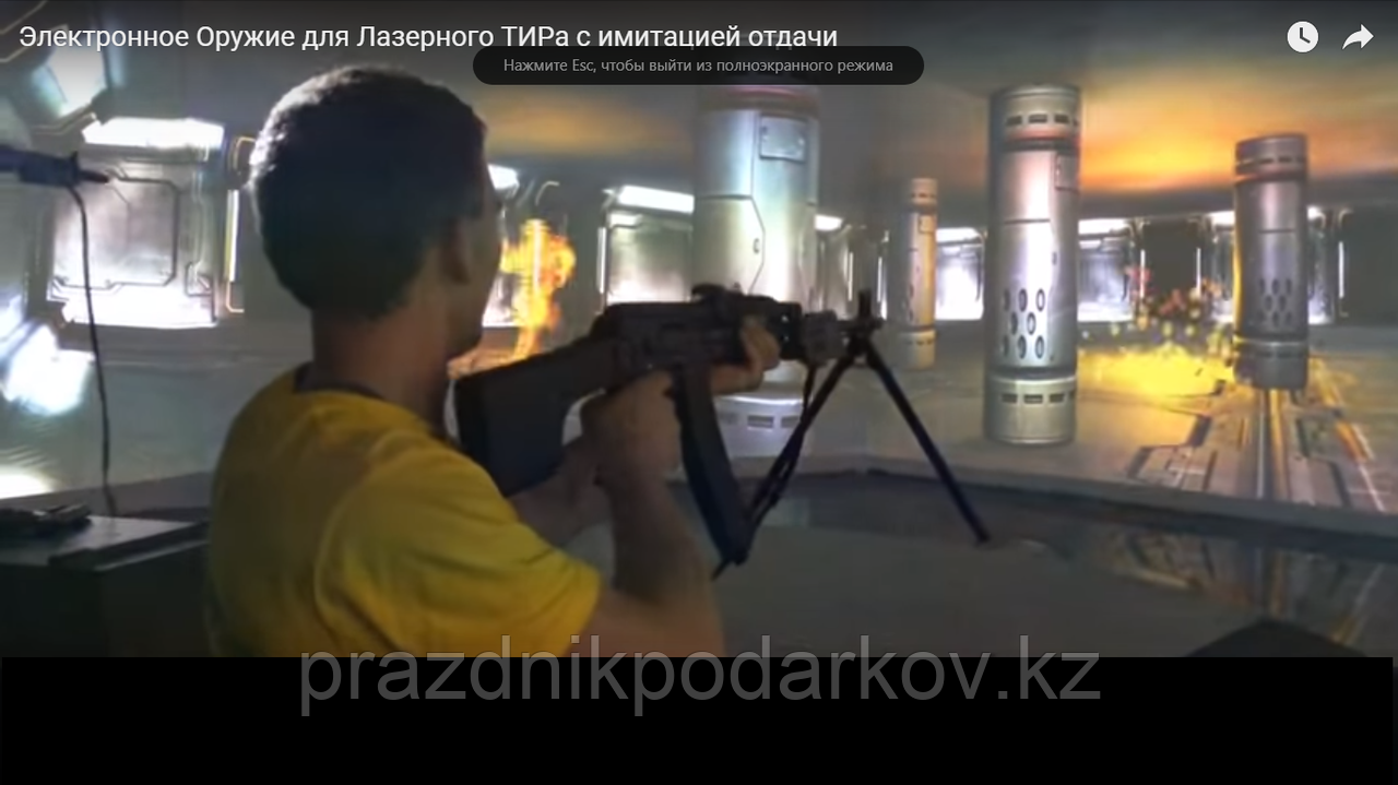 Оружие для Электронного Лазерного ТИРа (в том числе с системой имитации отдачи)