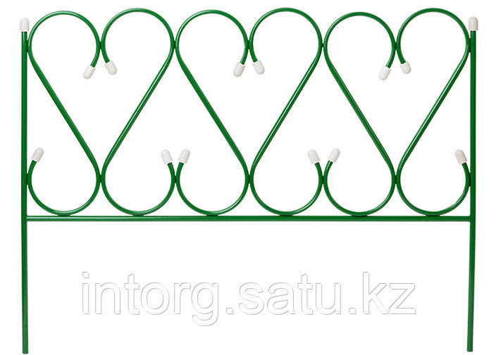 Забор декоративный GRINDA "РЕНЕССАНС", металлический, 50x345см - фото 1 - id-p42818247