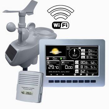 AW003 Профессиональная беспроводная метеостанция с WiFi и цветным дисплеем