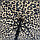 Женский зонт-трость c принтом "леопард", бежевый, полуавтомат, фото 5