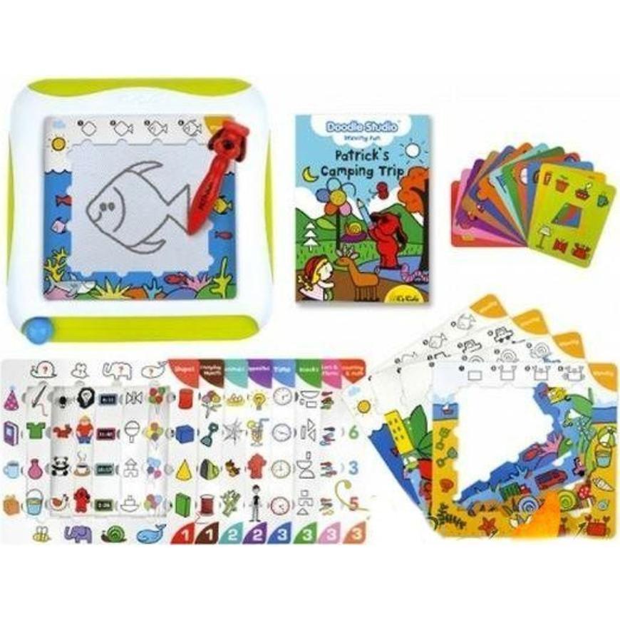 Доска для рисования с обучающими карточками K's Kids