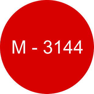 Винил красный М - 3144 (1,06м х 45,7м)