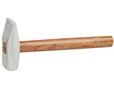 Молоток ЗУБР "МАСТЕР" кованый оцинкованный с деревянной рукояткой, 0,4кг - фото 1 - id-p40191549