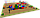 Площадка детская, песочница, качеля лодочка, рукоходы, лавочка с сидениями, карусель, шведская стенка, фото 2