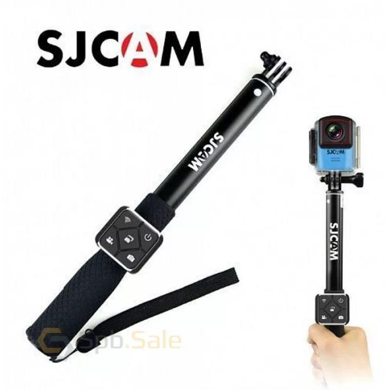 Монопод SJCAM с пультом ДУ для экшн-камеры SJ6/SJ7/M20, 90см