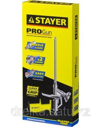 Пистолет для пены монтажной STAYER 06861, PROFI PROGun, металлический корпус, фото 2