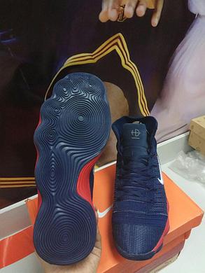 Баскетбольные кроссовки Nike Lunar Hyperdunk 2017 flyknit синие, фото 2