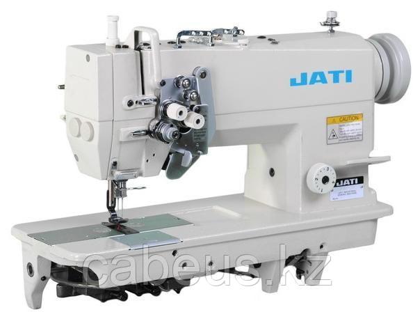 Промышленная 2-х игольная швейная машина с отключением игл JATI JT-6845-003 (6,4мм) 1/4" (голова)