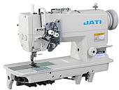 Промышленная 2-х игольная швейная машина с отключением игл JATI JT-6845-003 (6,4мм) 1/4" (голова)