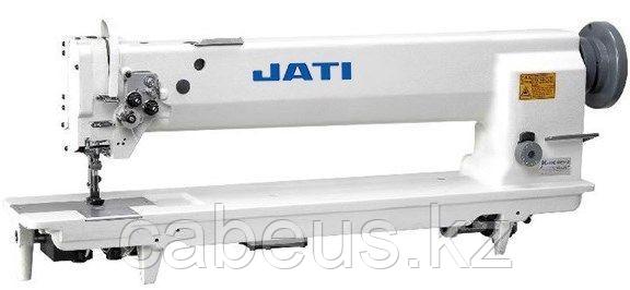 Двухигольная длиннорукавная швейная машина с тройным (унисонным) продвижением материала  JATI JT-20686