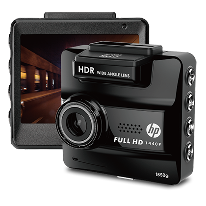 Видеорегистратор HP F550G черный