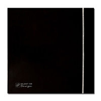 Вытяжка для ванной Soler & Palau SILENT-100 CZ BLACK SWAROVSKI DESIGN (230V 50) , фото 1