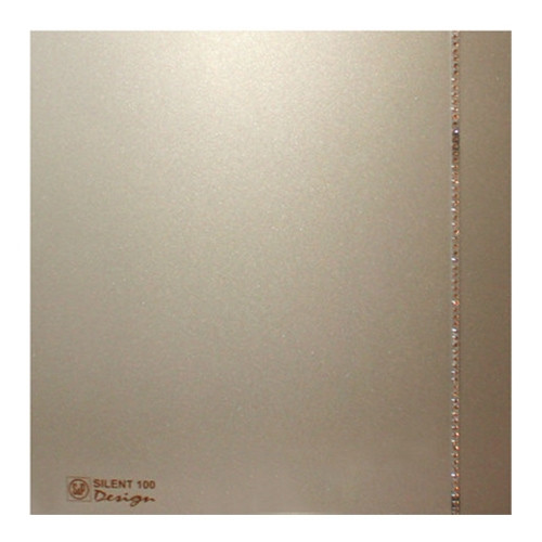 Вытяжка для ванной Soler & Palau SILENT-100 CZ CHAMPAGNE SWAROVSKI DESIGN (230V 50) 