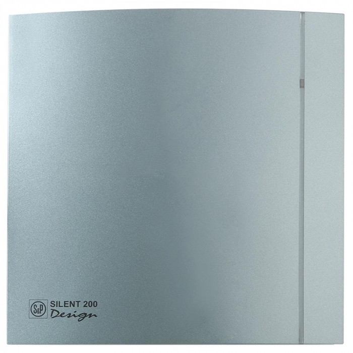 Вытяжка для ванной Soler & Palau SILENT-200 CZ GREY DESIGN-4C 