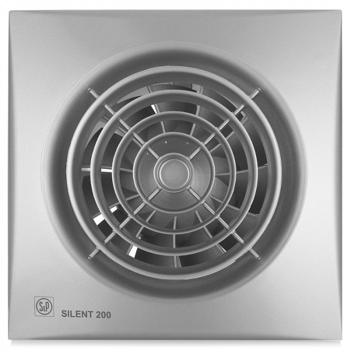 Вытяжка для ванной Soler & Palau SILENT-200 CZ SILVER 