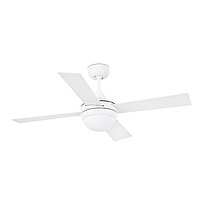 Вентилятор с подсветкой Faro MINI ICARIA BLANCO , фото 1