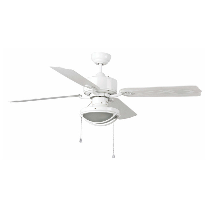 Вентилятор с подсветкой Faro HIERRO BLANCO 
