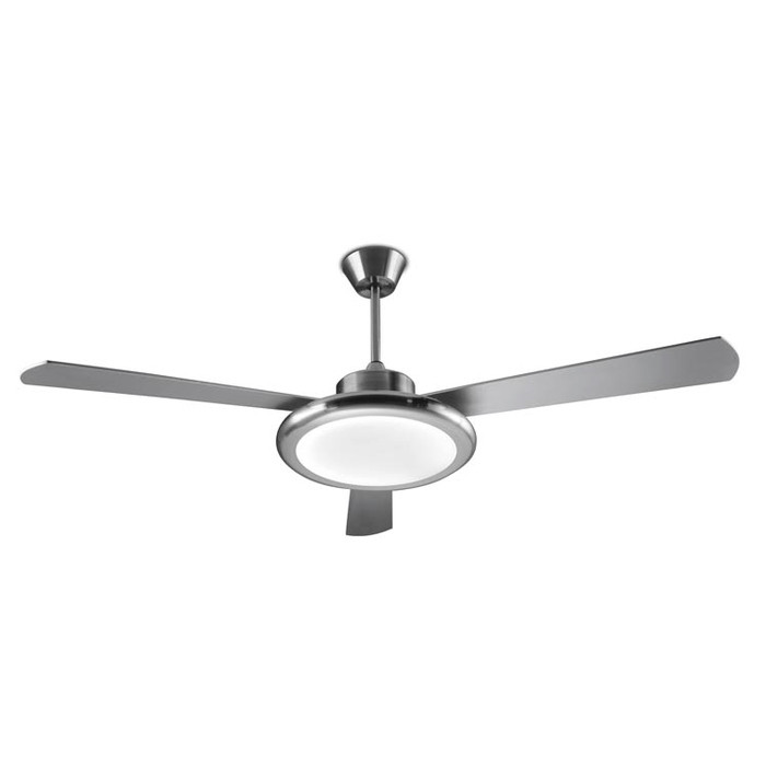 Вентилятор с подсветкой Leds-C4 BAHIA Satin Nickel 