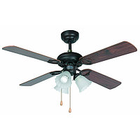 Вентилятор с подсветкой Faro LISBOA MARRON 