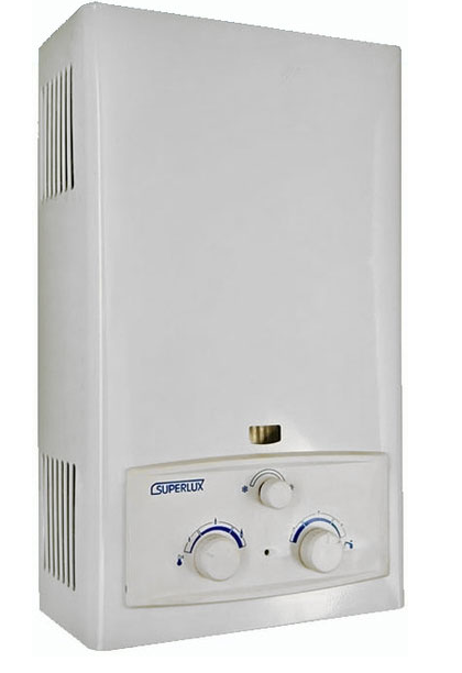 Газовый проточный водонагреватель 16-21 кВт Superlux DGI 10L CF 
