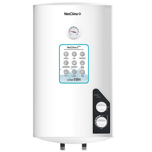 Электрический накопительный водонагреватель 100 литров Neoclima EWH 100 