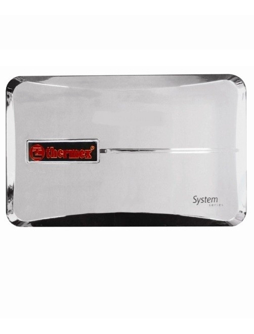Электрический проточный водонагреватель 10 кВт Thermex System 1000 Chrome 