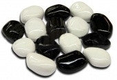 Декоративные камни  Planika Черно-белые 