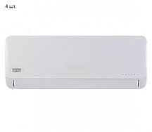 Мульти сплит система на 4 комнаты General Climate GU-M4E36HN1/GC-MEF07HRN1*4шт 