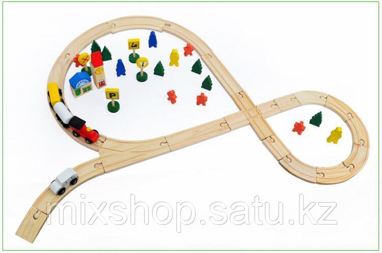 8 Glyph Track 48 pcs Паровоз на магните