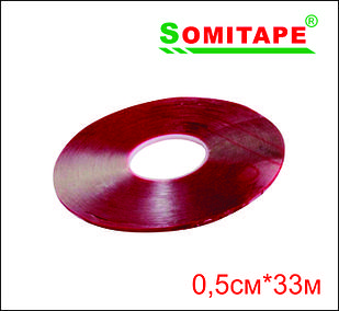 Двусторонний силиконовый скотч(прозрачный) 0,5смХ33м