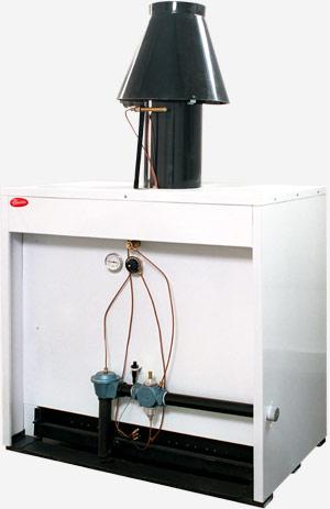Напольный газовый котел Ривнетерм-32 (автоматика каре, Польша), 32 кВт до 300 м² 15 мм, отопление и горячее водоснабжение, 32 кВт, 300 м² - фото 3 - id-p47368192