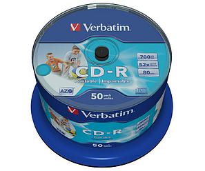 Диски CD-R Printable Verbatim, фото 2