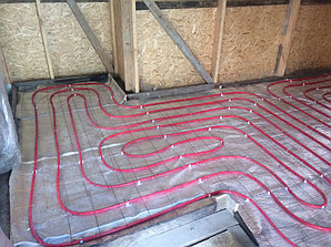 Монтаж теплого пола