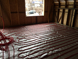 Монтаж теплого пола 12