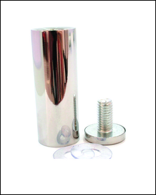 Дистанционный держатель 25х70 мм серебро глянец - фото 1 - id-p47718718