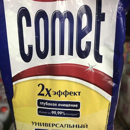 Comet 350 гр чистящий порошок в мягкой упаковке, фото 2