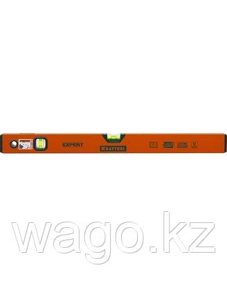 УРОВЕНЬ СТРОИТЕЛЬНЫЙ KRAFTOOL 34710-060_Z01, PROKRAFT, КОРОБЧАТЫЙ, 2 АМПУЛЫ, 0,5 ММ/М, 600 ММ, фото 2