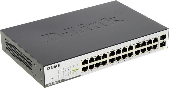 Коммутатор D-Link DGS-1100-26/B2A