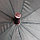 Полуавтоматический зонт-трость с деревянной ручкой, черный, фото 3