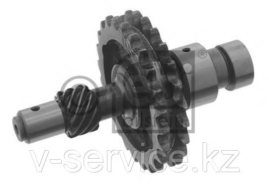 Звездочка двухрядная M102(102 050 0906)(FEBI 25042)(средняя)