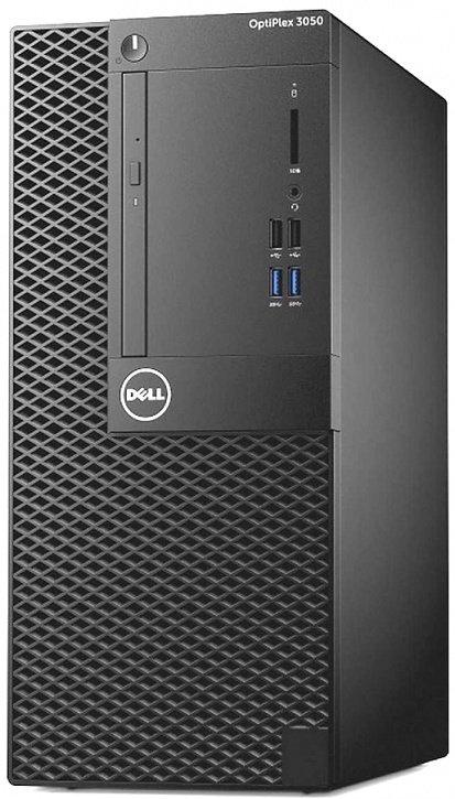 Компьютер Dell/OptiPlex 3050/MT/Core i3/7100/3,9 GHz/4 Gb/500 Gb/DVD+/-RW/Graphics/HD620/256 Mb - фото 1 - id-p47134184