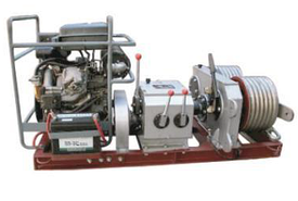 Кабельная лебедка с двойным шпинделем 5Т