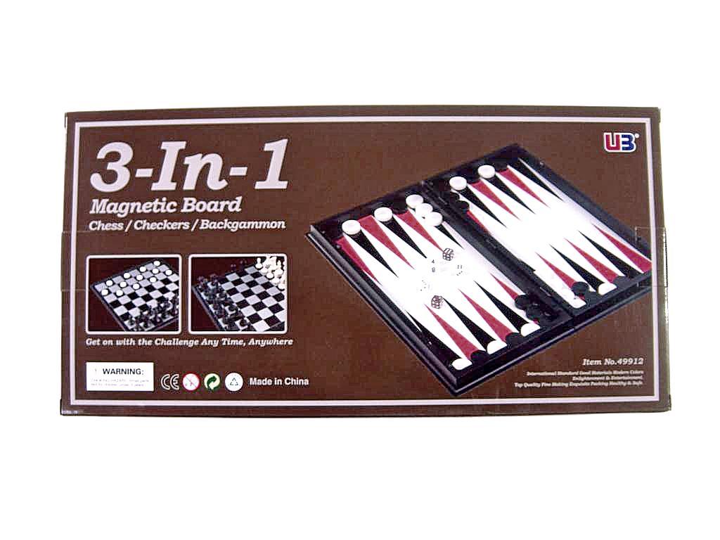 Шахматы 3в1