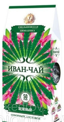 "Северный чай" Иван-чай зеленый листовой, 50 гр