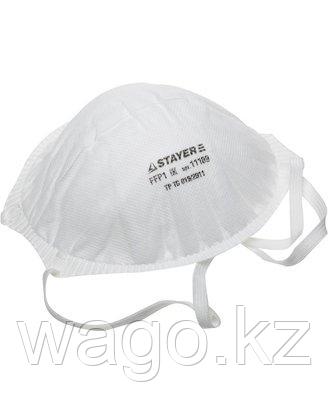 РЕСПИРАТОР ФИЛЬТРУЮЩИЙ STAYER 11109, PROFI, КОНИЧЕСКИЙ МНОГОСЛОЙНЫЙ, КЛАСС ЗАЩИТЫ FFP1, фото 2